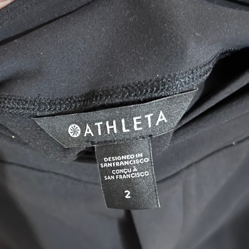 Athleta Women’s Black High Rise Athletic Outdoor Pants Sz-M - Picture 5 of 7